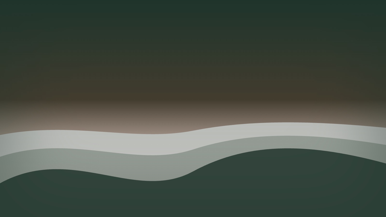 Layered distant hills fading into gentle morning haze under a calm sky.